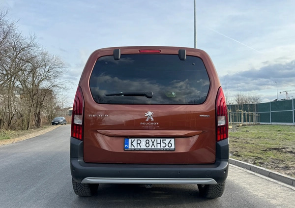 Peugeot Rifter cena 72000 przebieg: 222800, rok produkcji 2019 z Kraków małe 154